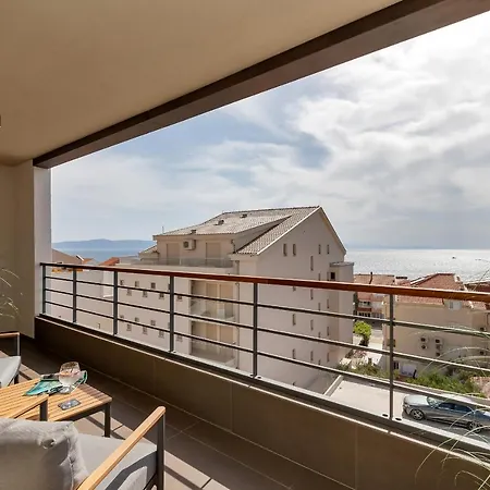 5-6 Luxury L&l - 100m From The - Makarska Exklusiv Apartment
