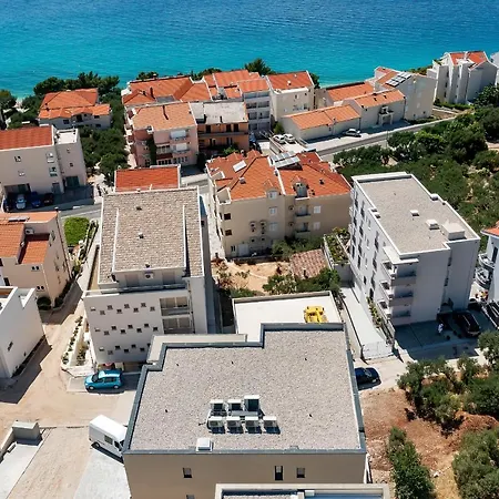 5-6 Luxury L&l - 100m From The - Makarska Exklusiv Appartement Tučepi